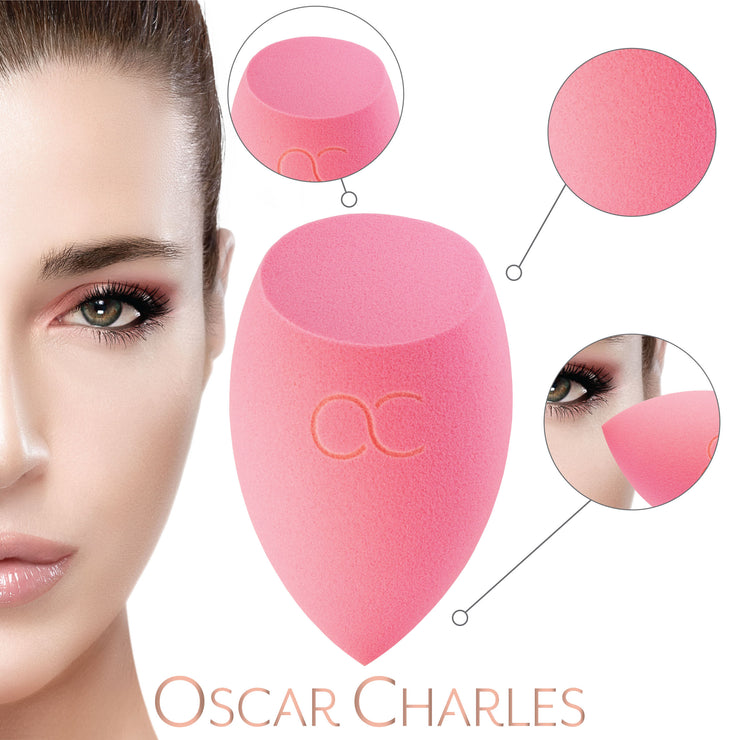 Eponge de maquillage Oscar Charles pour fond de teint mélangeur - Pack de 2